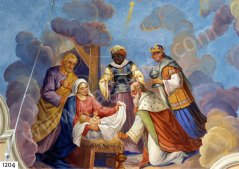 Obrázek Escena de la Natividad | Adoración de los Magos | 1204
